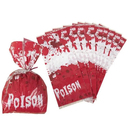 20 Plastic Vergif Zakjes 1 20 Plastic Vergif Zakjes