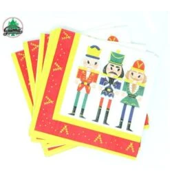 20 Servetten Kerst Nutcracker 33X33