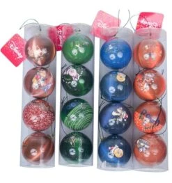 4 Kerstballen Winnie De Poeh Disney Official