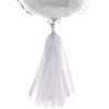 5 Witte Pompons Voor Decoratie Of Ballons