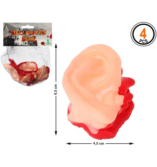 Afgehakte Nep Oren Halloween Deco 1 Afgehakte Nep Oren Halloween Deco