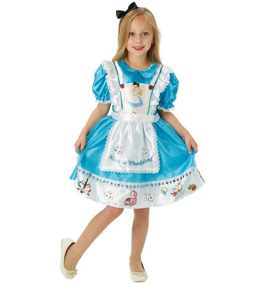 Alice In Wonderland Disney Jurk Voor Meisjes 1 Alice In Wonderland Disney Jurk Voor Meisjes