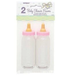 Babyflesjes Roze 12,7cm 2st