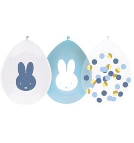 Ballonnen Nijntje Babyblauw (5st) 1 Ballonnen Nijntje Babyblauw (5st)