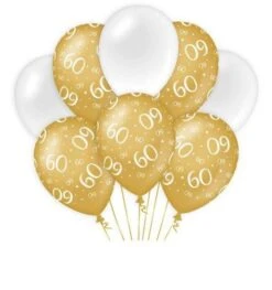 Ballonnen Verjaardag 60 Jaar