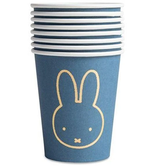 Bekertjes Nijntje Babyblauw (8st) 1 Bekertjes Nijntje Babyblauw (8st)