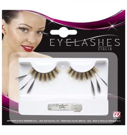 Bij Wimpers Geel Zwart Gestreept 1 Bij Wimpers Geel Zwart Gestreept