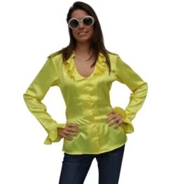 Bloes Disco Satijn Geel