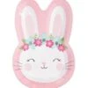 Bordjes Shape Birthday Bunny (Ø23cm,8st)