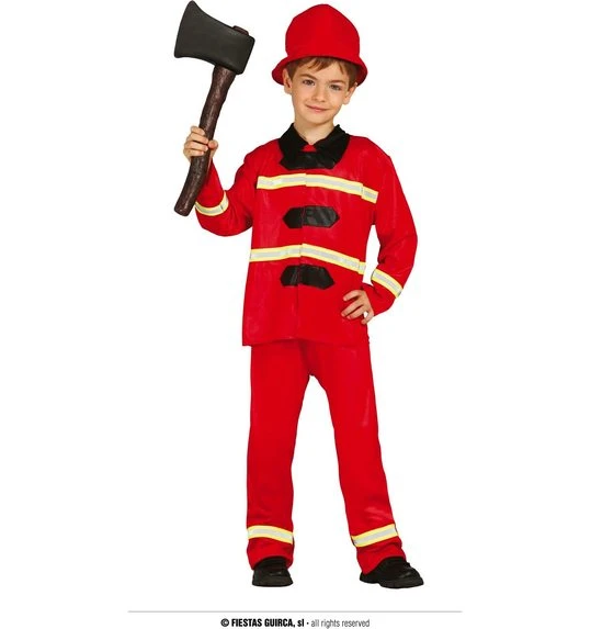 Brandweerman Kostuum Kind 1 Brandweerman Kostuum Kind