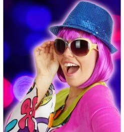 Bril Disco Fever Geel