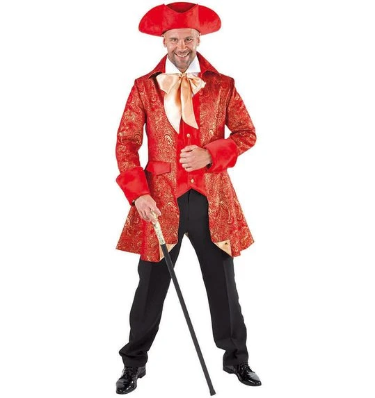 Brocaat Luxe Historische Jas Voor Heren 2 Brocaat Luxe Historische Jas Voor Heren - Afbeelding 2