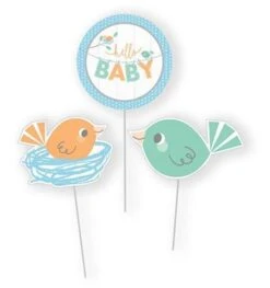 Centerpiece Sticks Hello Baby Boy (3st)