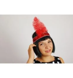 Charleston Haarband Rood