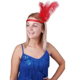 Charleston Haarband Rood