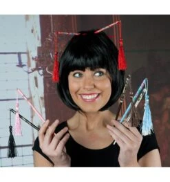 Chinees Haarstokje Turquoise / Lichtblauw