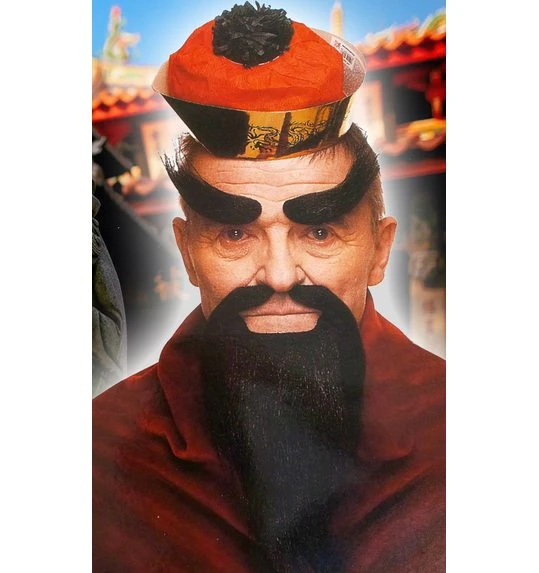 Chinese Valse Baard En Valse Wenkbrauwen Ling 1 Chinese Valse Baard En Valse Wenkbrauwen Ling