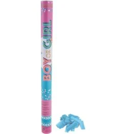 Confetti Kanon 60cm Baby Blauw
