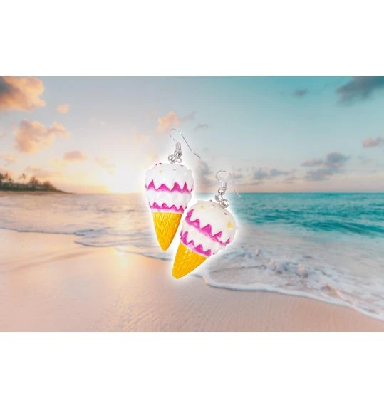 Coole Ijsjes Oorbellen 1 Coole Ijsjes Oorbellen