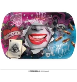 Dangerous Serveer Plateau 39x24 Cm Kunststof