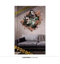 Deco Sticker Halloween 70x80 Cms Zombie