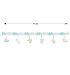 Decoratie Slinger Geboorte Zoon 300cm