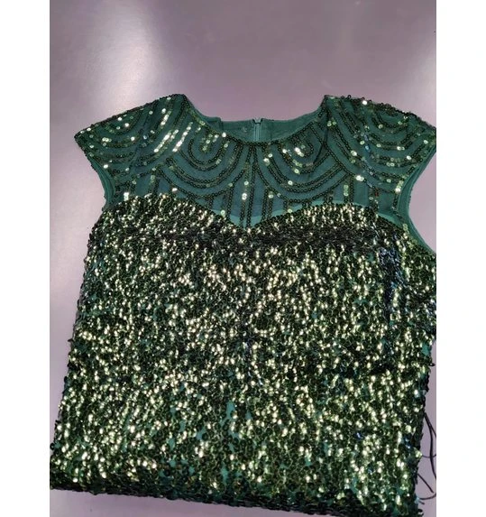 Deluxe Charleston Jurk Met Pailletten Emmy 2 Deluxe Charleston Jurk Met Pailletten Emmy - Afbeelding 2