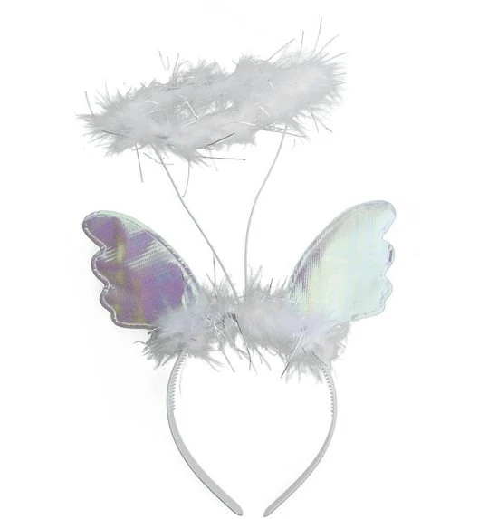 Diadeem Engel Roze 1 Diadeem Engel Roze