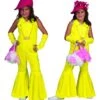 Disco Jumpsuit Fluo Geel