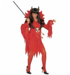 Duivelin Jurk Halloween