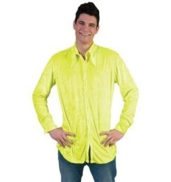 Fluo Geel Disco Hemd