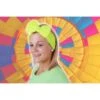 Fluo Gele Hoofdband Met Strik