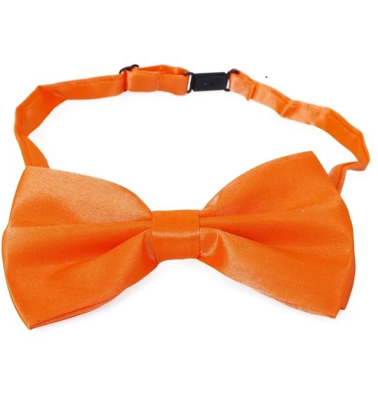 Fluo Oranje Vlinderstrik Satijn 1 Fluo Oranje Vlinderstrik Satijn
