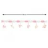 Geboorte Meisje Decoratieslinger 300 Cm