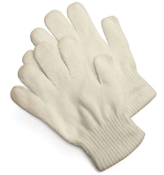 Gebreide Handschoenen Beige 1 Gebreide Handschoenen Beige