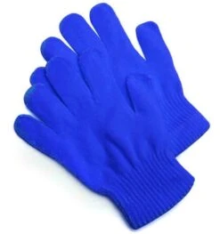 Gebreide Handschoenen Blauw