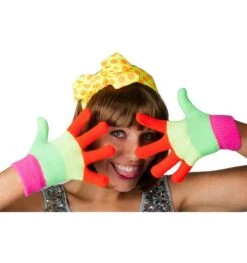 Halloween Winkel -Halloween Winkel Gebreide handschoenen fluo multicolor 12045 539x573