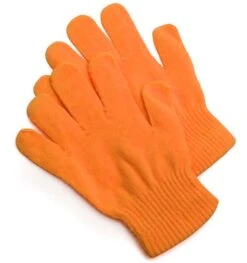 Gebreide Handschoenen Oranje