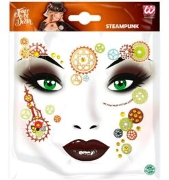 Glitter Steampunk Make-up Sticker