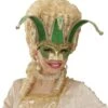Groen Venetiaans Masker Unisex