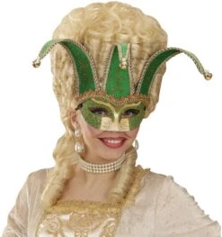 Groen Venetiaans Masker Unisex