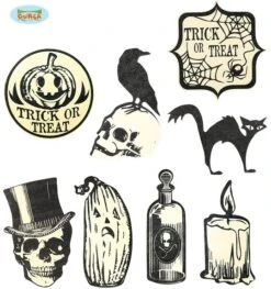 Halloween Glitter Decoratie