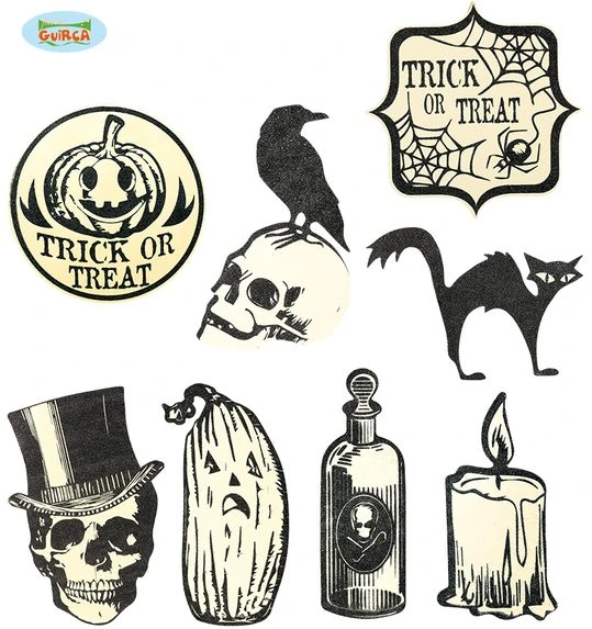 Halloween Glitter Decoratie 1 Halloween Glitter Decoratie