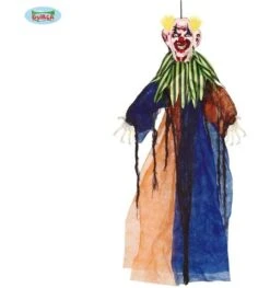Halloween Killer Horror Clown Deco Pop Met Licht