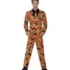 Halloween Kostuum Voor Heren Met Pompoen Print