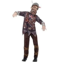 Halloween Zombie Viking Kostuum