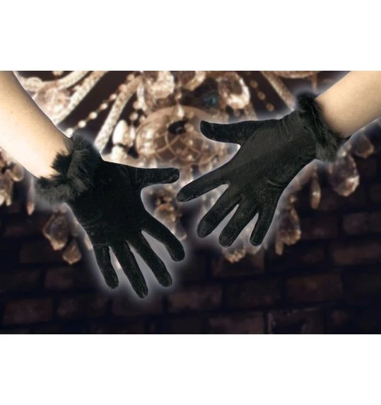Handschoenen Velvet Zwart 1 Handschoenen Velvet Zwart