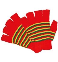 Handschoenen Zonder Vingers Met Streepjes