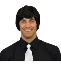 Herenpruik Steil Zwart