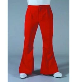 Hippie Mannenbroek Deluxe Rood